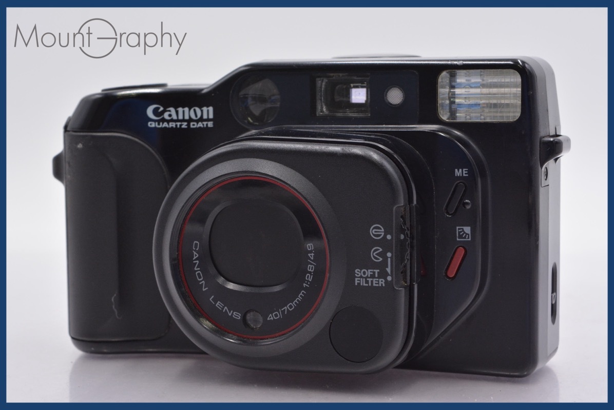 ★良品★ キヤノン Canon Autoboy TELE QUARTZ DATE 40/70mm F2.8/4.9 同梱可 #R238拍卖