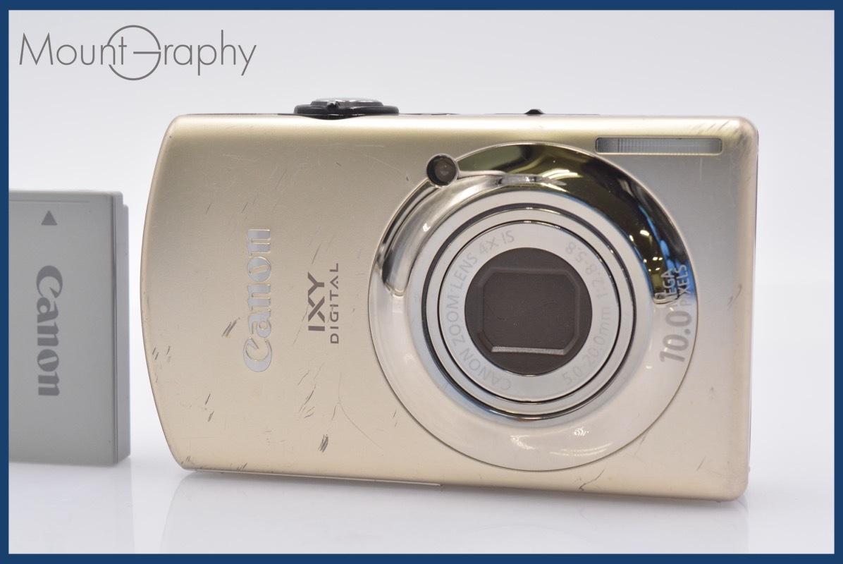 ★ジャンク特価★ キヤノン Canon IXY DIGITAL 920 IS 4x バッテリー付属 同梱可 #yk5258拍卖