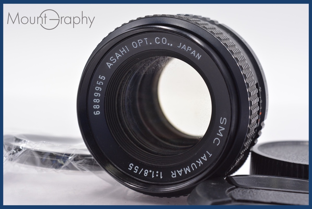 ★極上美品★ ペンタックス PENTAX SMC TAKUMAR 55mm F1.8 前後キャップ&レンズフィルター付 ★完動★同梱可 #am427拍卖