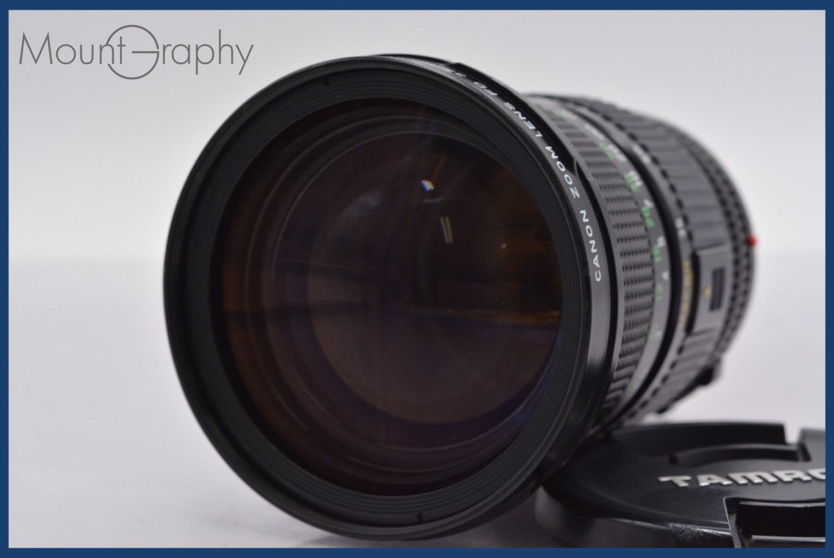 キヤノン Canon FD 35-105mm F3.5 MACRO 前キャップ付 同梱可 #am874拍卖