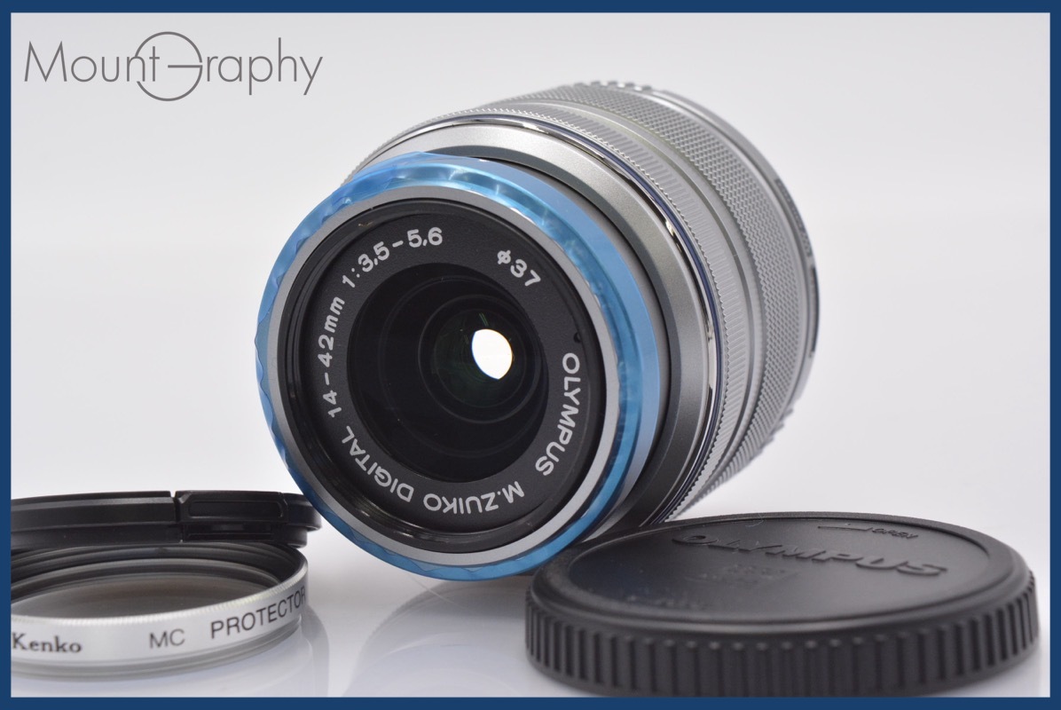 ★極上美品★ オリンパス OLYMPUS M.ZUIKO DIGITAL 14-42mm F3.5-5.6 II R MSC 前後キャップ&レンズフィルター付 ★完動★同梱可 #am280拍卖