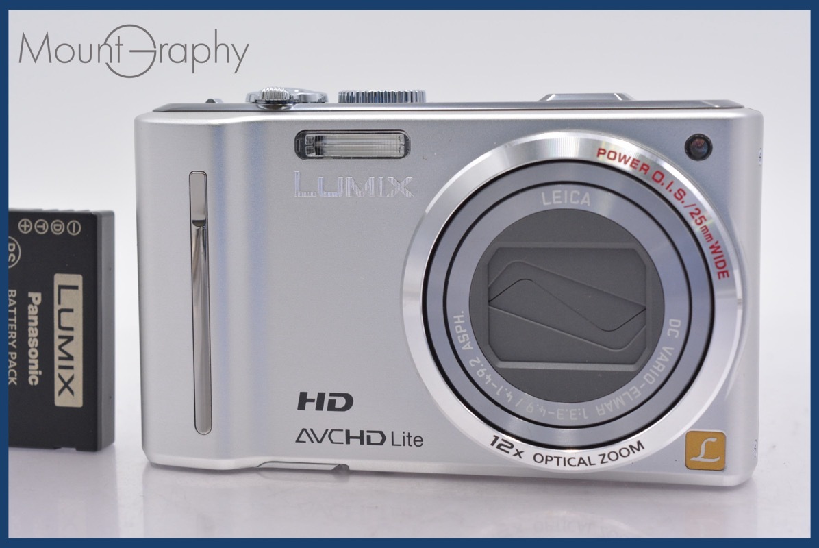 パナソニック Panasonic LUMIX DMC-TZ10 12x バッテリー付属 ★完動★同梱可 #mj5571拍卖