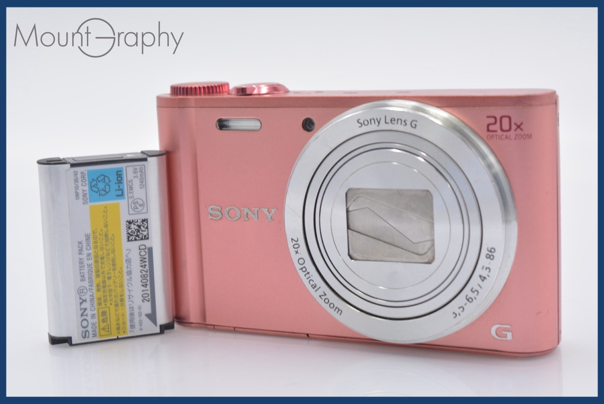 ★極上美品★ ソニー SONY Cyber-shot DSC-WX350 20x バッテリー、ストラップ付 ★完動★同梱可 #am292拍卖