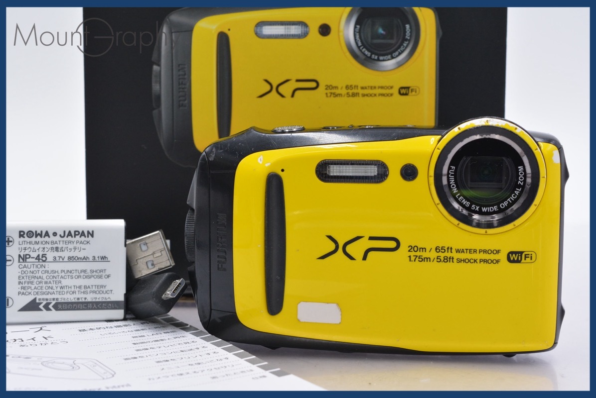 ★極上美品★ 富士フィルム FUJIFILM FinePix XP120 元箱、バッテリー付属 ★完動★同梱可 #mj4703拍卖