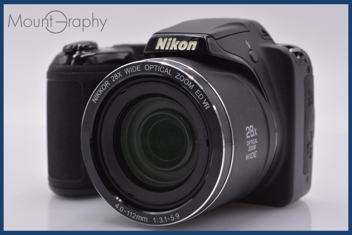 ★極上美品★ ニコン Nikon COOLPIX L340 28x 単三電池仕様 ★完動★同梱可 #mj4085拍卖