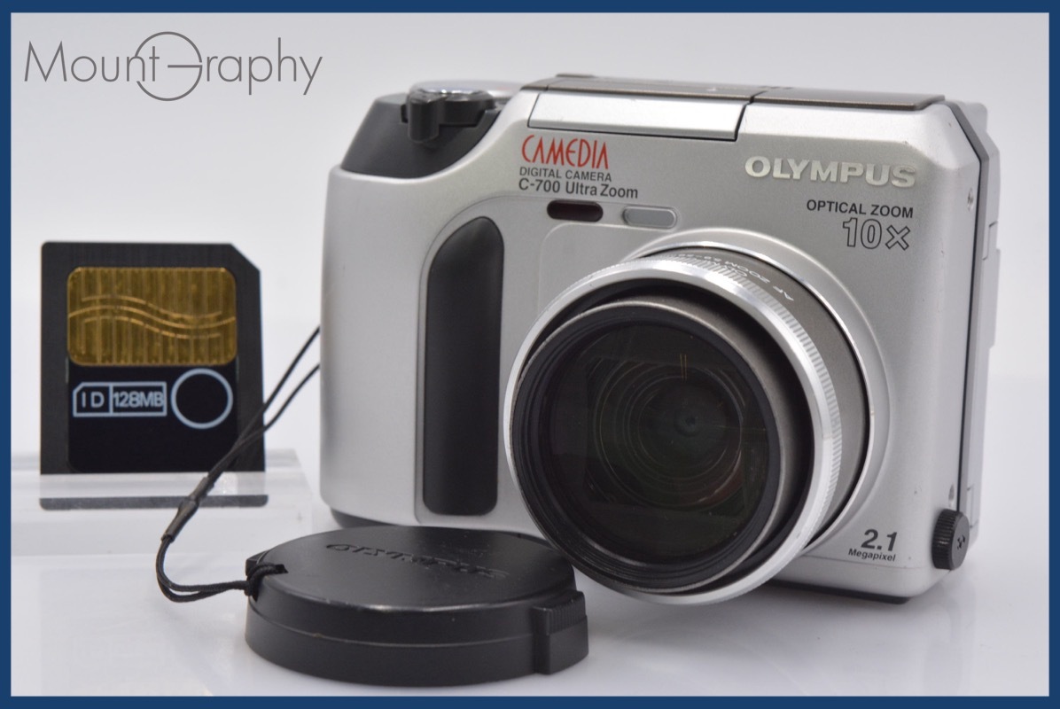 ★ジャンク特価★ オリンパス Olympus CAMEDIA C-700 ULTRA Zoom 10x 単三電池仕様 前キャップ付 同梱可 #mj4549拍卖