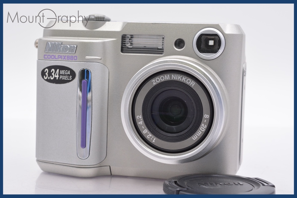 ★極上美品★ ニコン Nikon COOLPIX 880 2.5x 前キャップ付 ★完動★同梱可 #mj4063拍卖