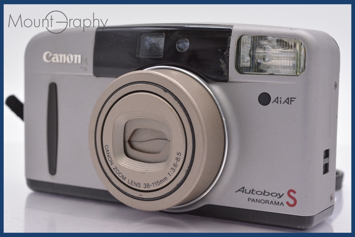 ★良品★ キヤノン Canon Autoboy S PANORAMA 38-115mm F3.6-8.5 ★完動★同梱可 #yk3995拍卖