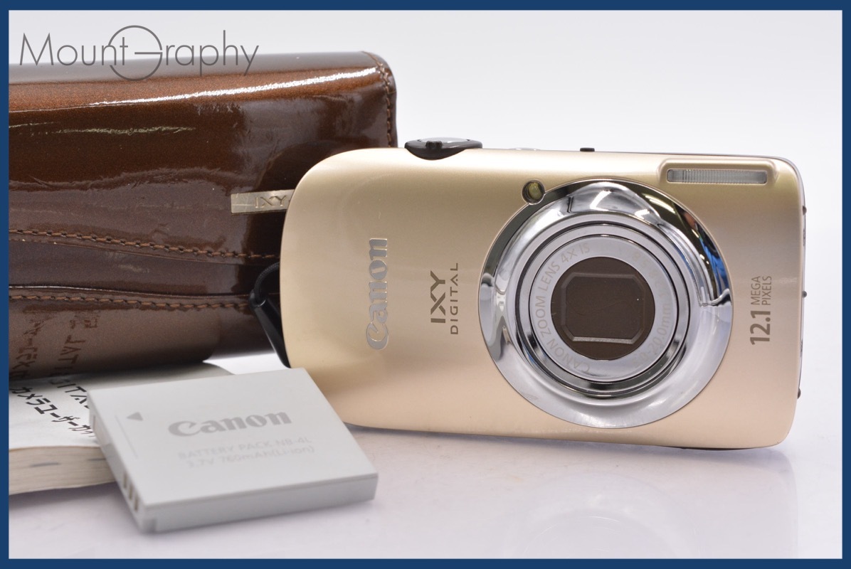 ★ジャンク特価★ キヤノン Canon IXY DIGITAL 510 IS 4x バッテリー、取扱説明書付属 同梱可 #am478拍卖