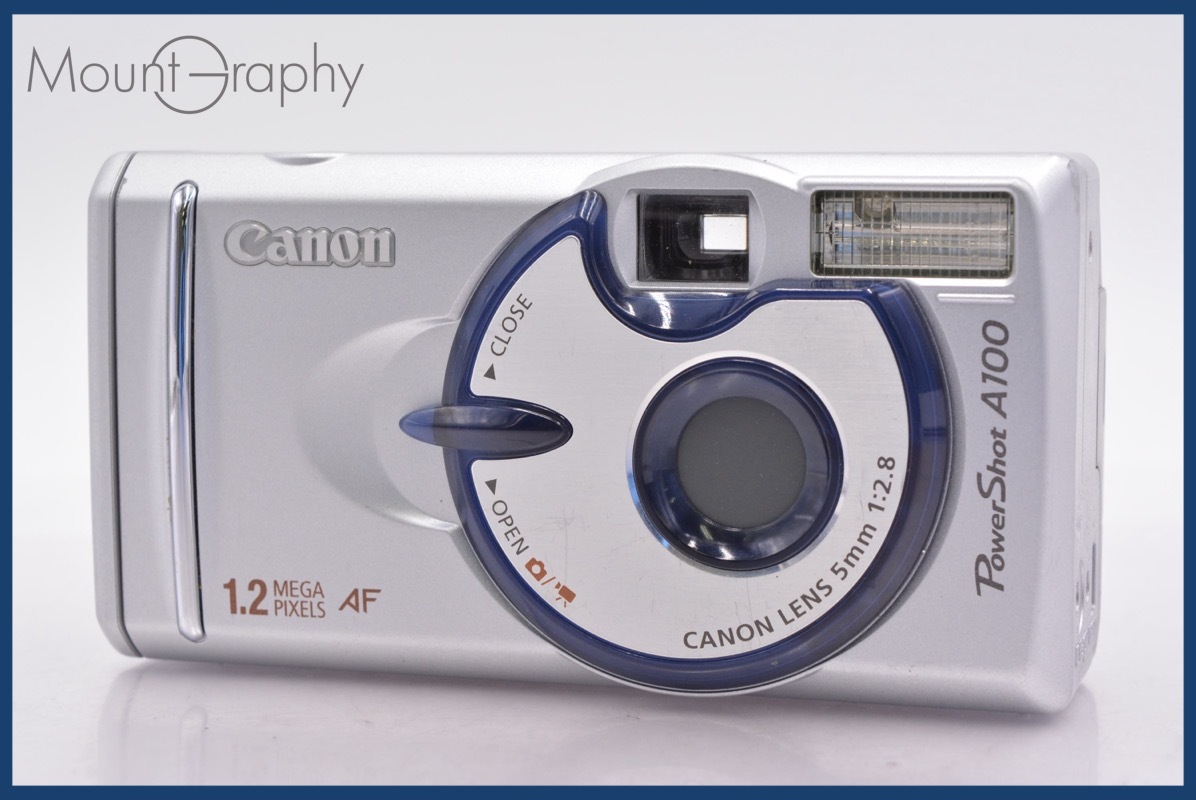 ★極上美品★ キヤノン Canon PowerShot A100 3.2x 単三電池仕様 ★完動★同梱可 #mj6027拍卖