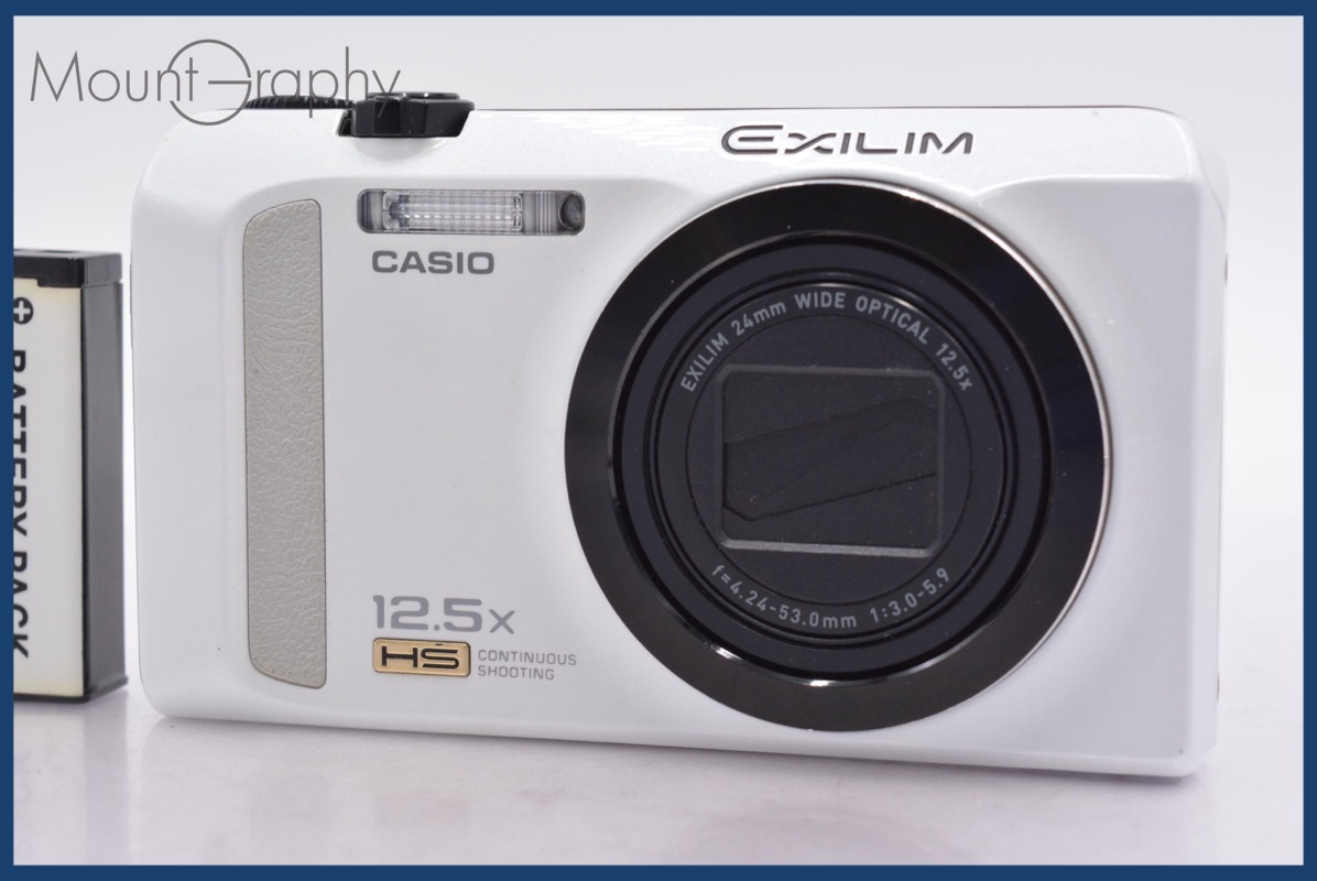 ★極上美品★ カシオ CASIO EXILIM EX-ZR200 12.5x バッテリー付属 ★完動★同梱可 #mj6083拍卖
