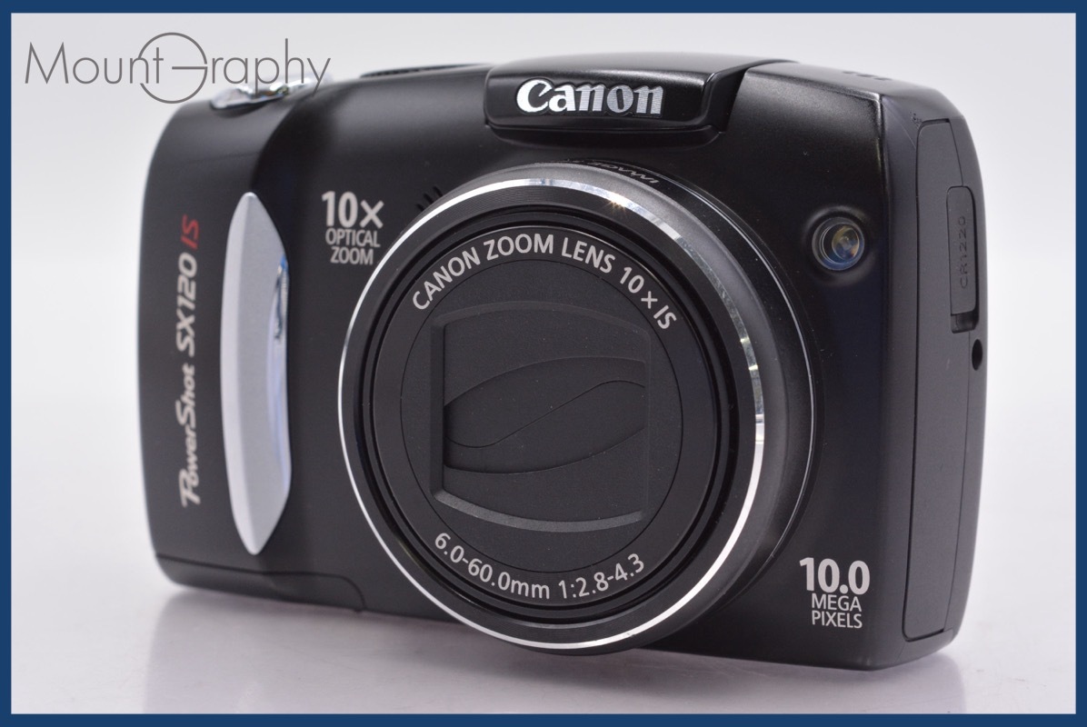 キヤノン Canon PowerShot SX120 IS 10x 単三電池仕様 ★完動★同梱可 #am555拍卖