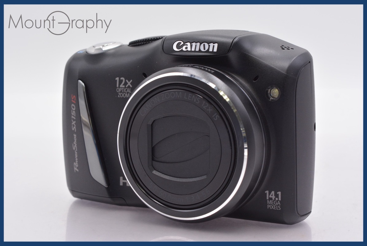 キヤノン Canon PowerShot SX150 IS 12x 単三電池仕様 ★完動★同梱可 #am557拍卖
