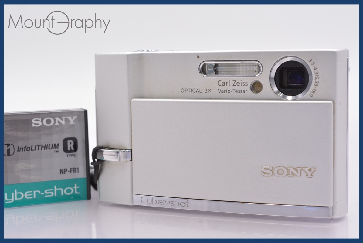 ソニー SONY Cyber-shot DSC-T30 3x バッテリー付属 ★完動★同梱可 #am565拍卖