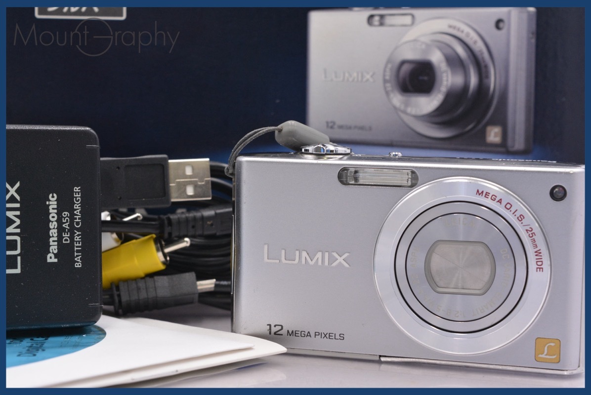 パナソニック Panasonic LUMIX DMC-FX40 元箱、バッテリー、充電器付属 ★完動★同梱可 #am567拍卖