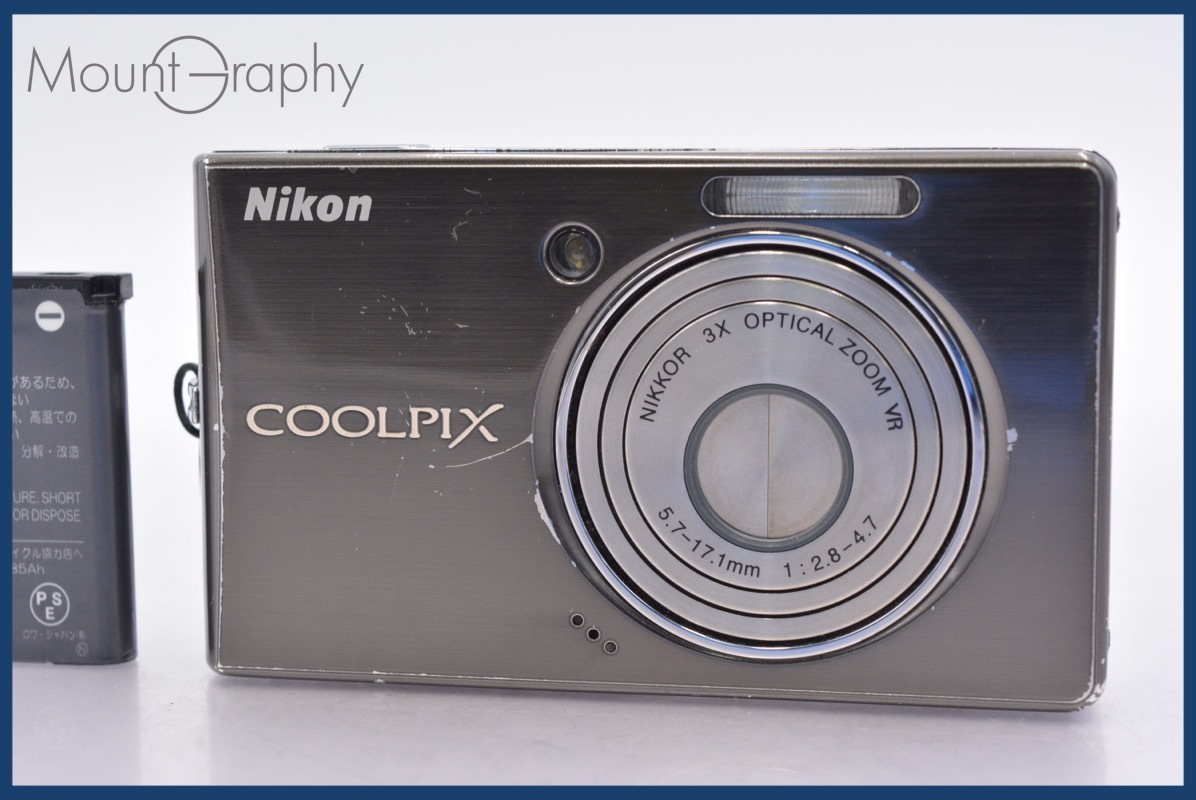 ニコン Nikon COOLPIX S510 3x バッテリー付属 ★完動★同梱可 #am1060拍卖