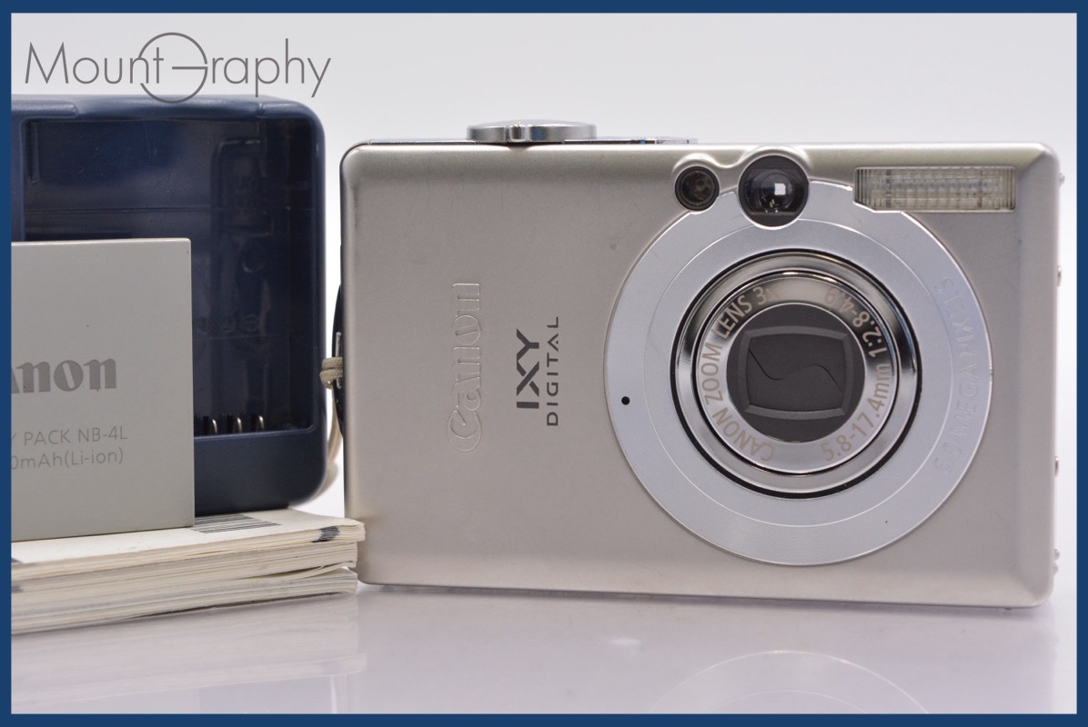 ★極上美品★ キヤノン Canon IXY DIGITAL 70 3x バッテリー、充電器、取扱説明書付属 ★完動★同梱可 #am604拍卖