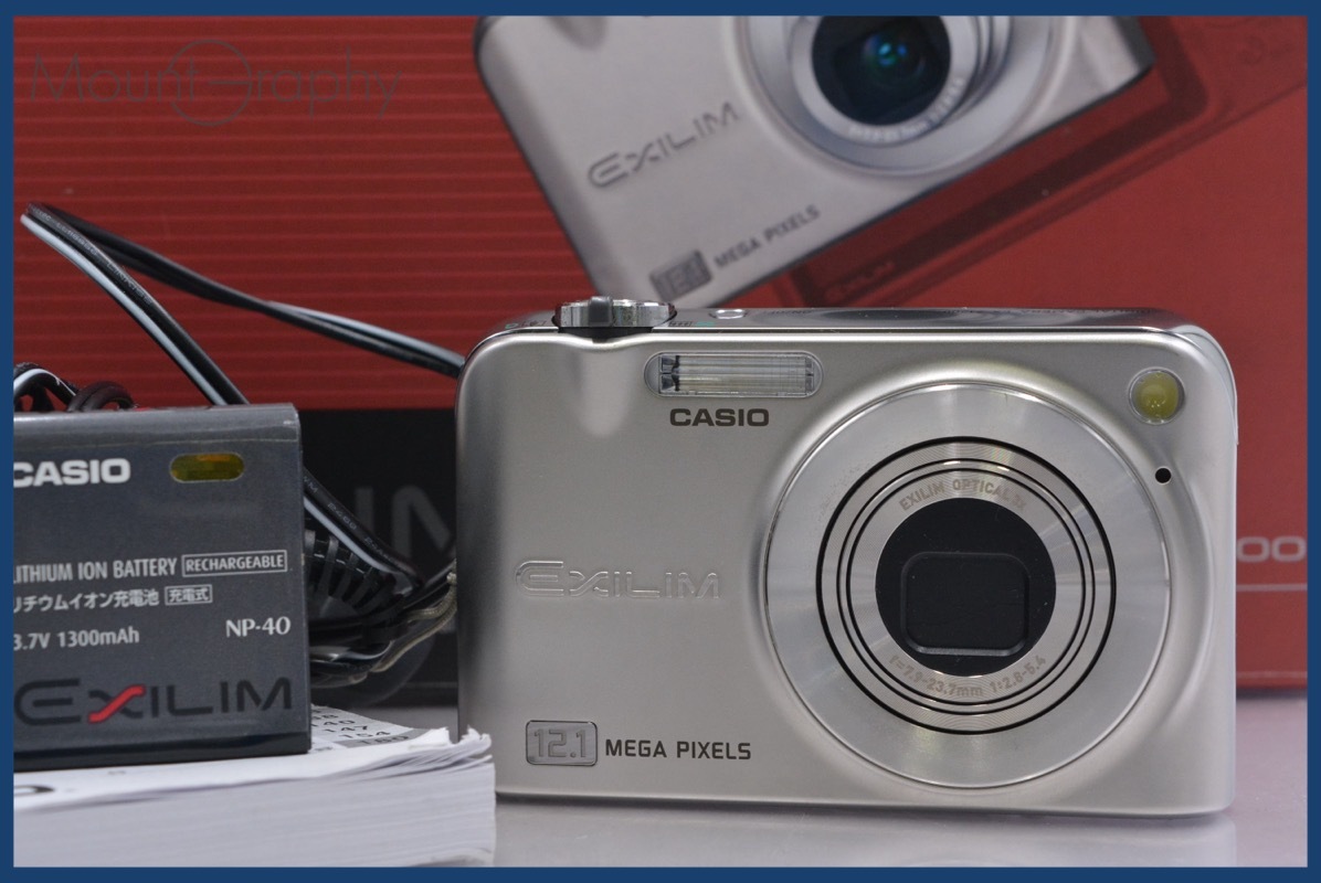 カシオ CASIO EXILIM EX-Z1200 3x 元箱、バッテリー、ソフトケース、取扱説明書付属 ★完動★同梱可 #mj5926拍卖