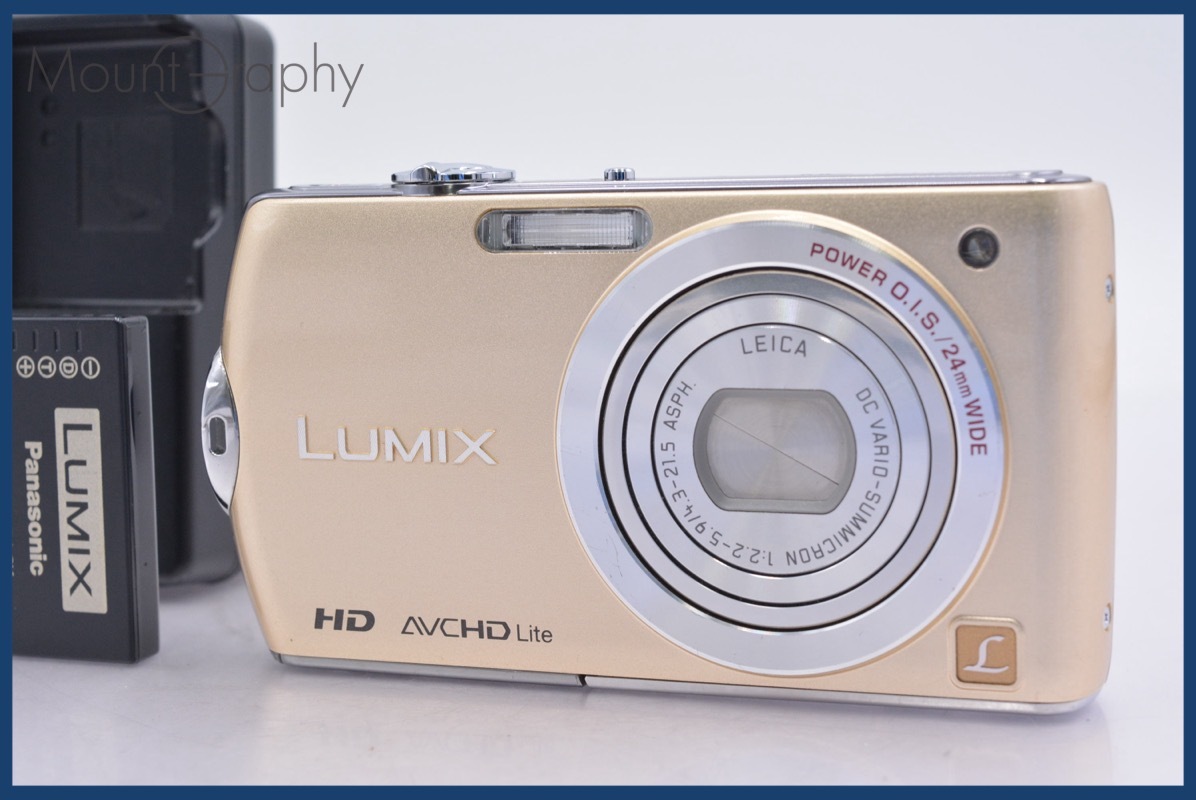 パナソニック Panasonic LUMIX DMC-FX70 バッテリー、充電器付属 ★完動★同梱可 #am1226拍卖