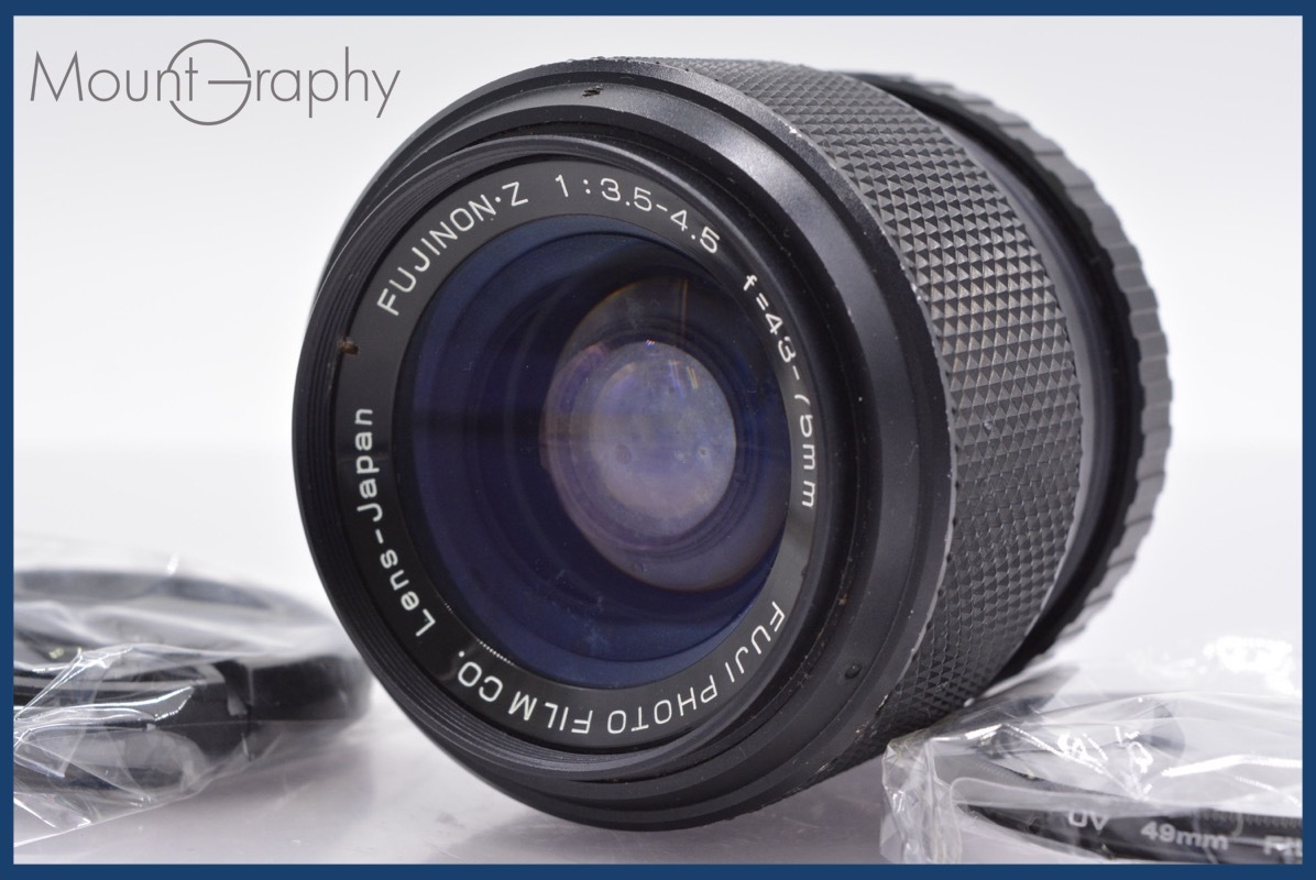 ★実用美品★ 富士フィルム FUJIFILM FUJINON Z 43-75mm F3.5-4.5 前キャップ&レンズフィルター付 M42用 ★完動★同梱可 #mj3469拍卖