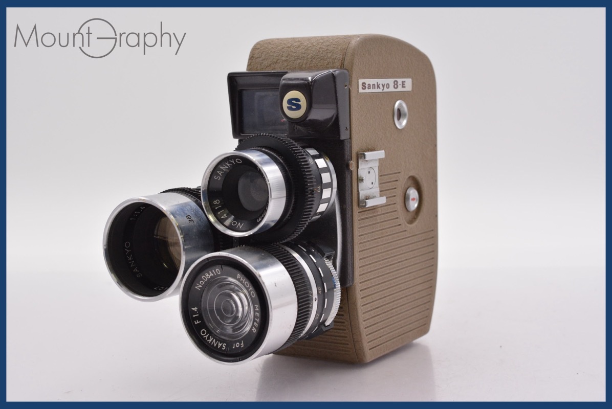 ★特別特価★ サンキョー 三協光機 SanKyo 8-E + 38mm F1.4 + 13mm F1.4 + PHOTO METER F1.4 同梱可 #mj5955拍卖