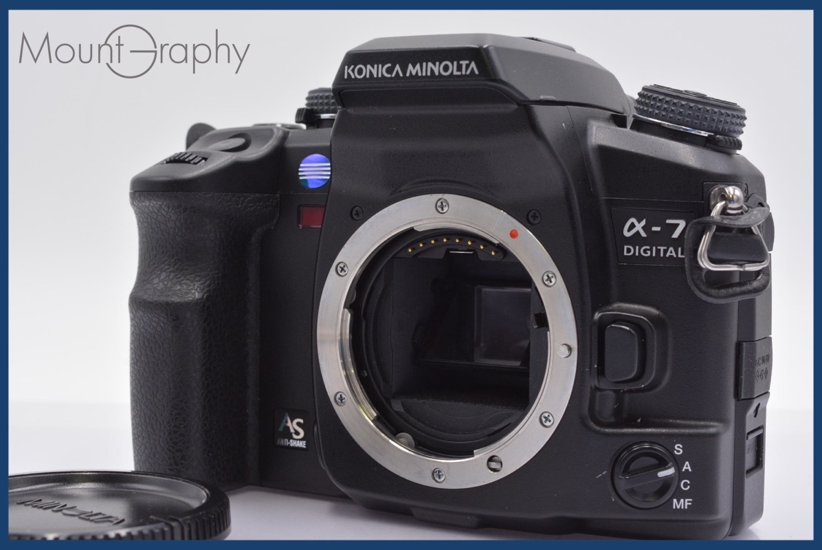 ★極上美品★ コニカ Konica MINOLTA α-7 DIGITAL 前キャップ付 ★完動★同梱無料 #mj3359拍卖