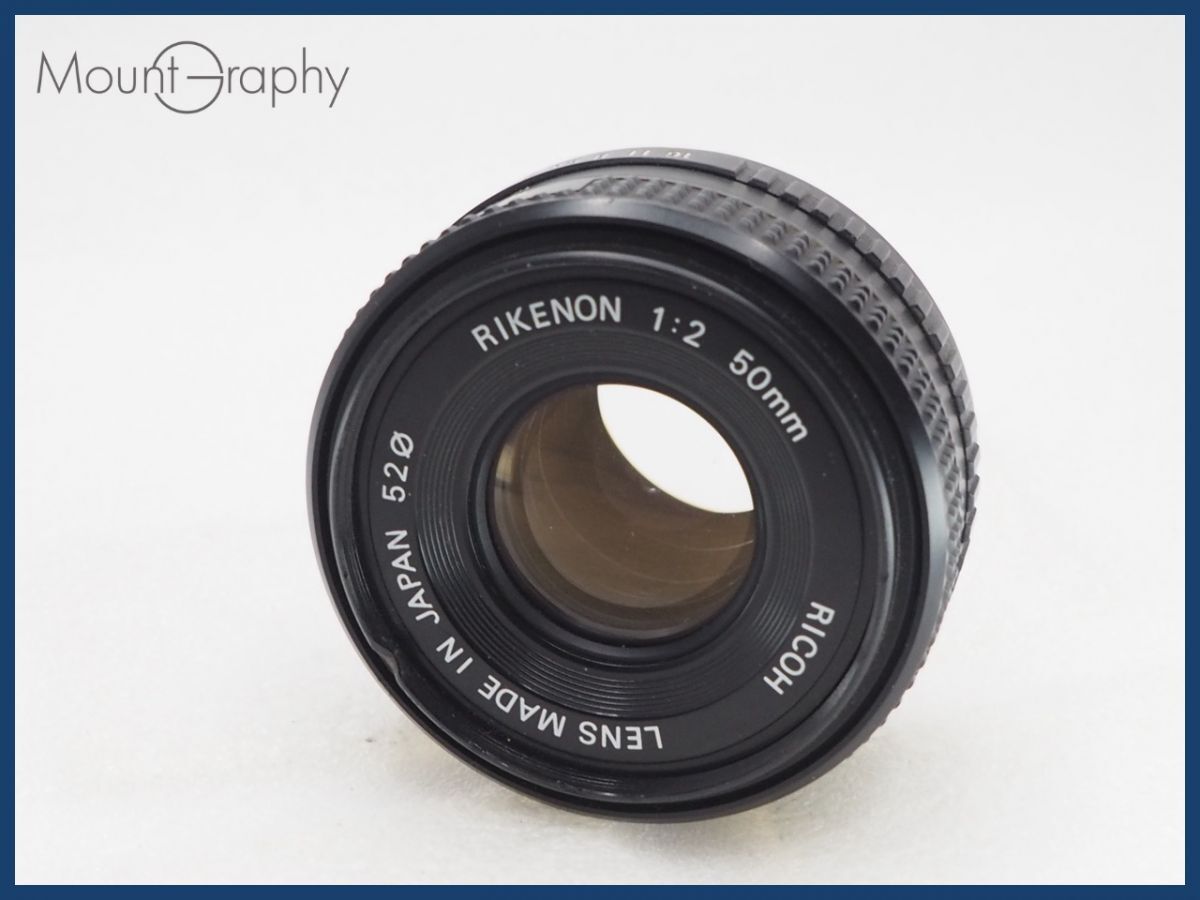 ★良品★ RICOH リコー RIKENON 50mm F2 同梱可 #i10389拍卖