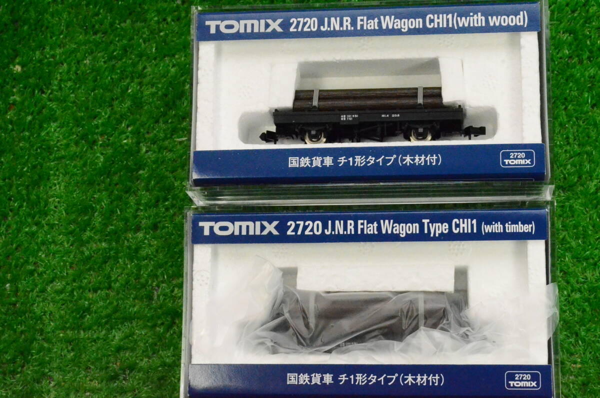 ★ TOMIX 2720 チ1形タイプ(木材付)2両まとめて 未使用? 送料安 ★L拍卖