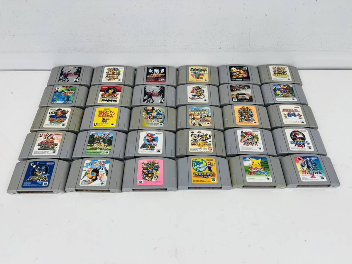 Nintendo 64 ゲームソフト 30本 まとめ売り B-101拍卖