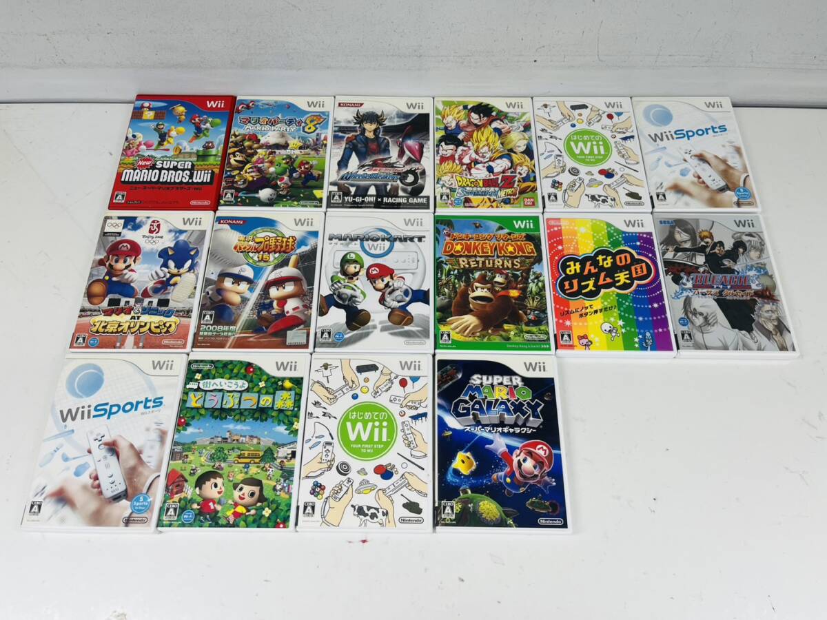 Nintendo Wii ゲームソフト 16本 取説あり まとめ売り B-104拍卖