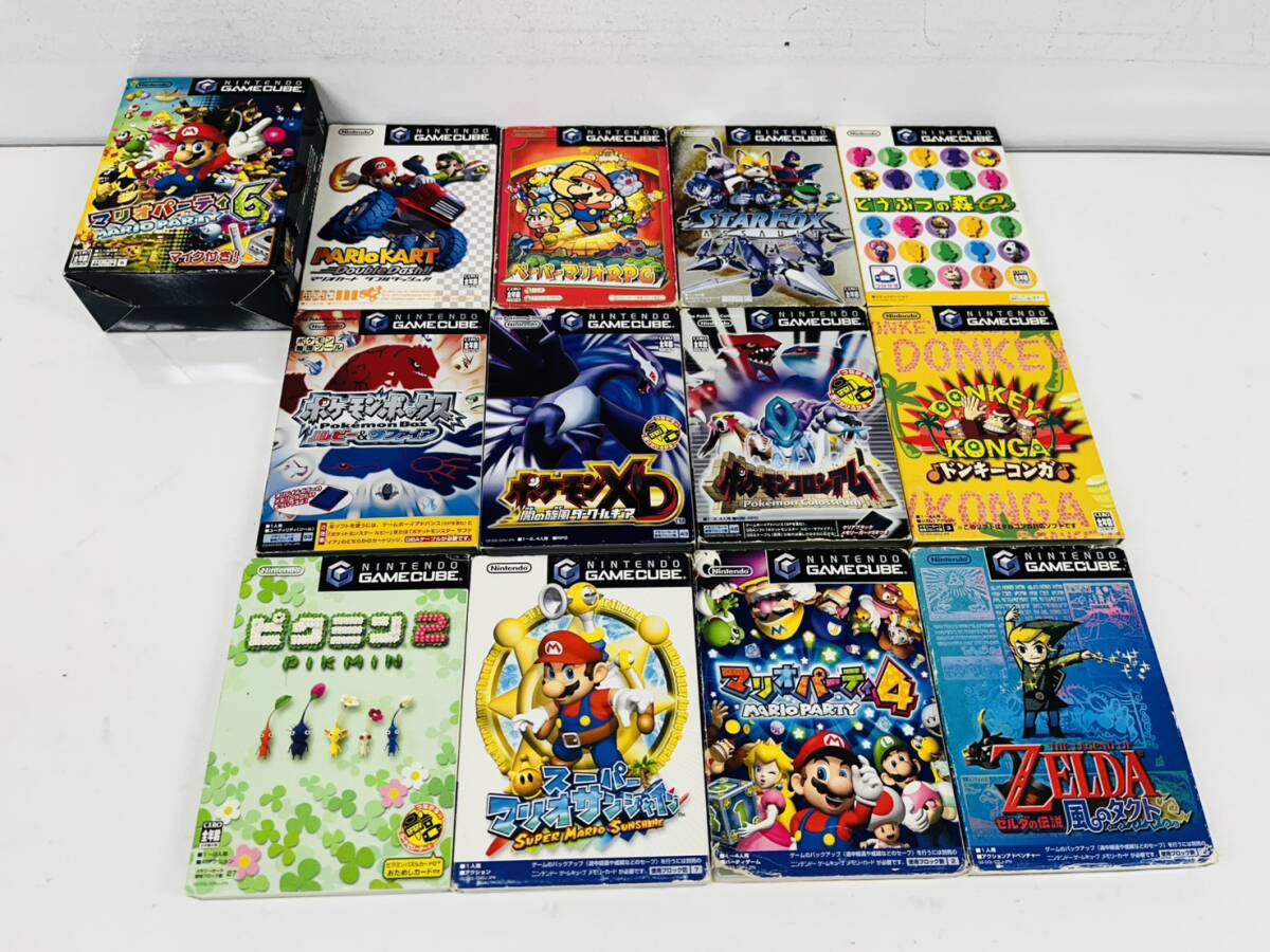 Nintendo GC ゲームソフト 13本 取説あり まとめ売り B-105拍卖