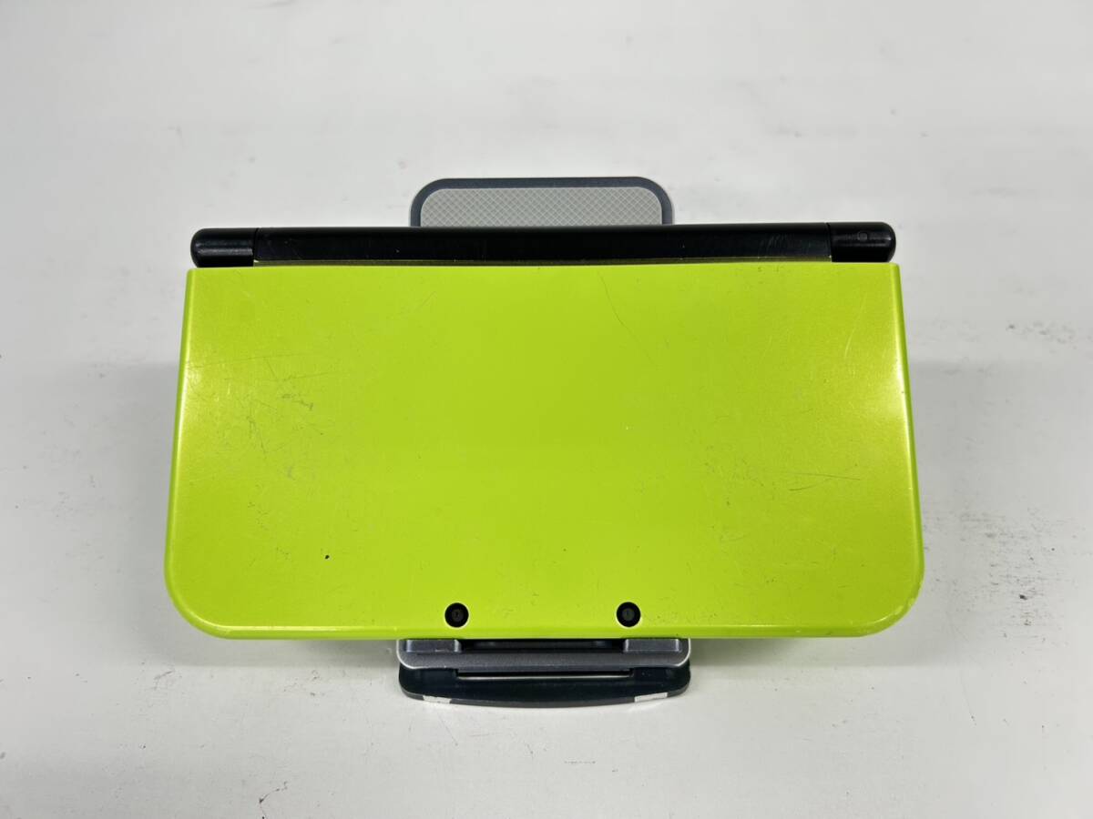 Nintendo Newニンテンドー3DS LL ライム×ブラック RED-001 動作確認済み D-16拍卖