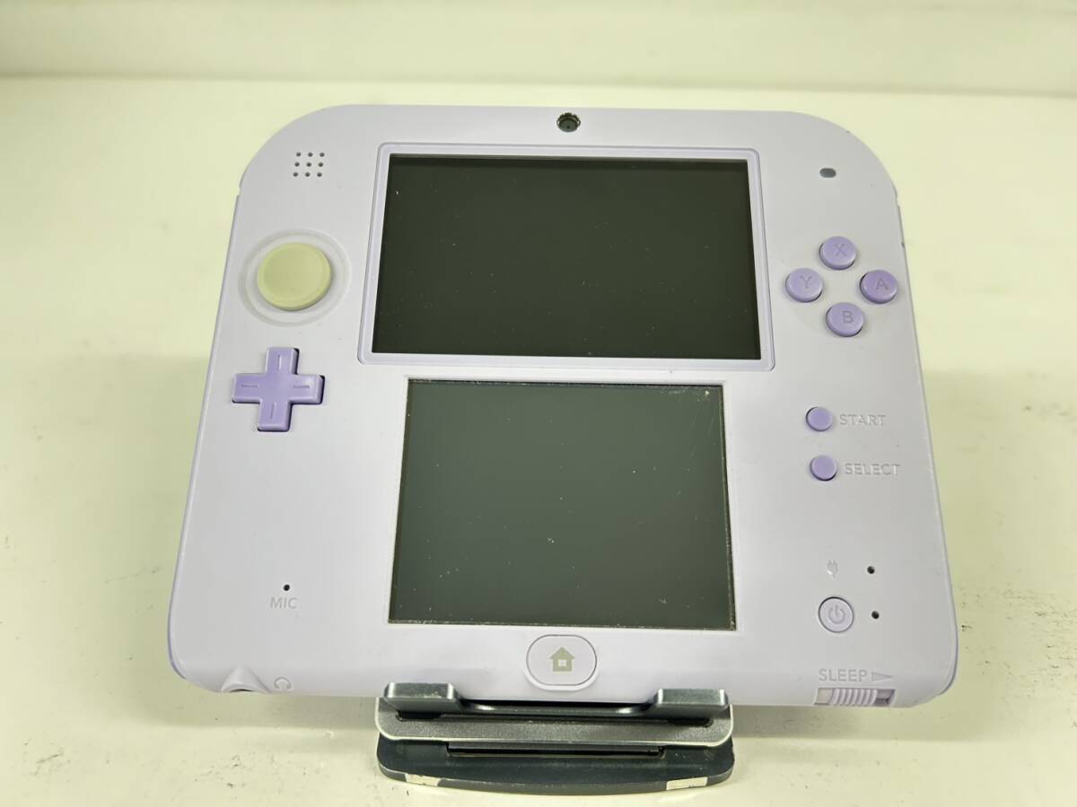 Nintendo 2DS ラベンダー FTR-001 動作確認済み D-23拍卖