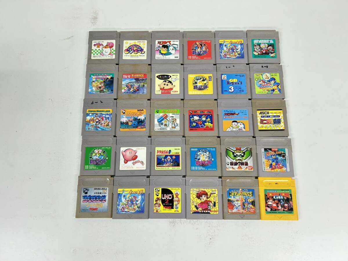 Nintendo GB ゲームソフト 30本 まとめ売り D-60拍卖