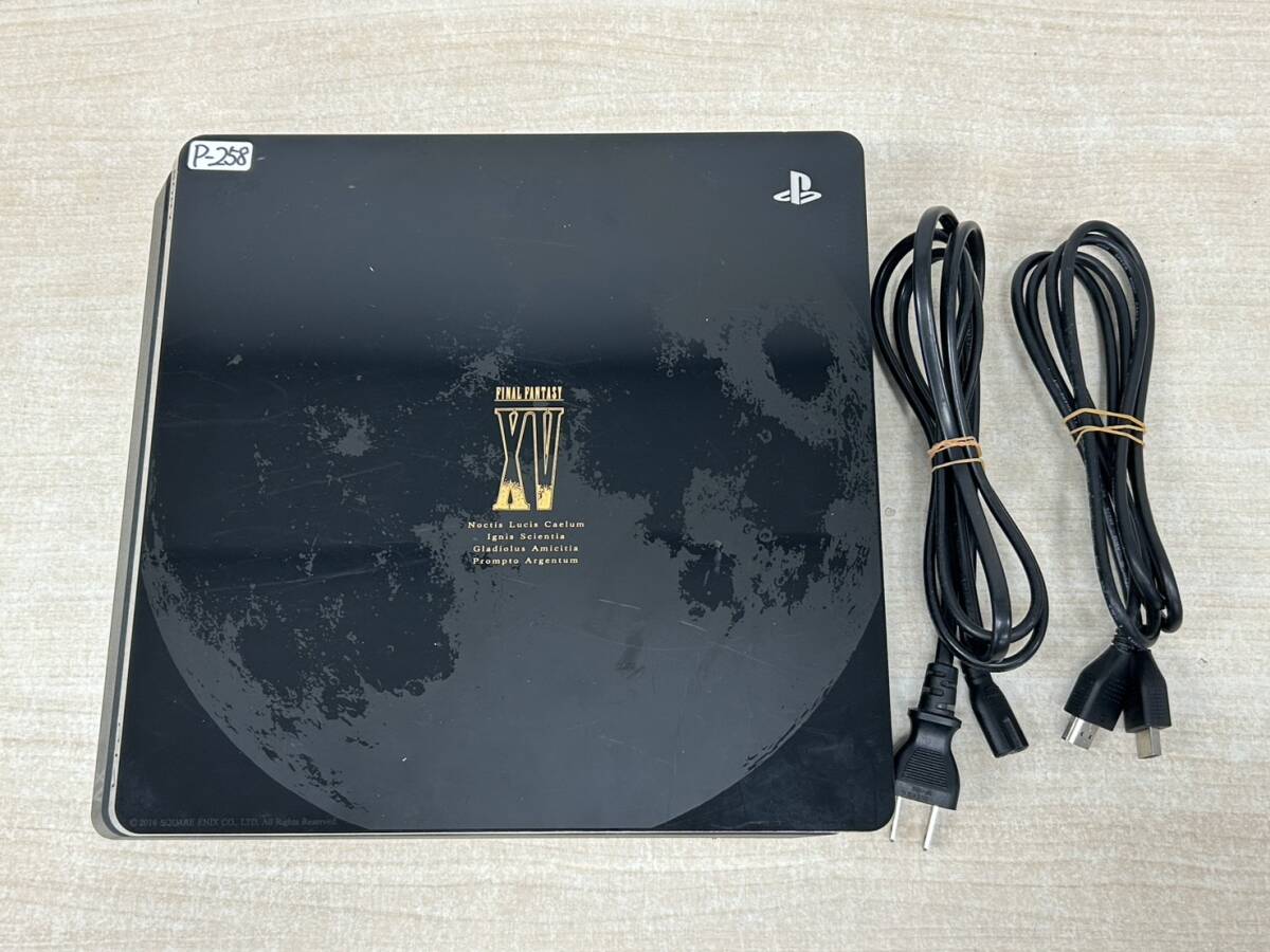 Sony PlayStation4 プレイステーション4 FINAL FANTASY XV LUNA EDITION CUH-2000B 本体・ケーブル 動作確認済み P-258拍卖
