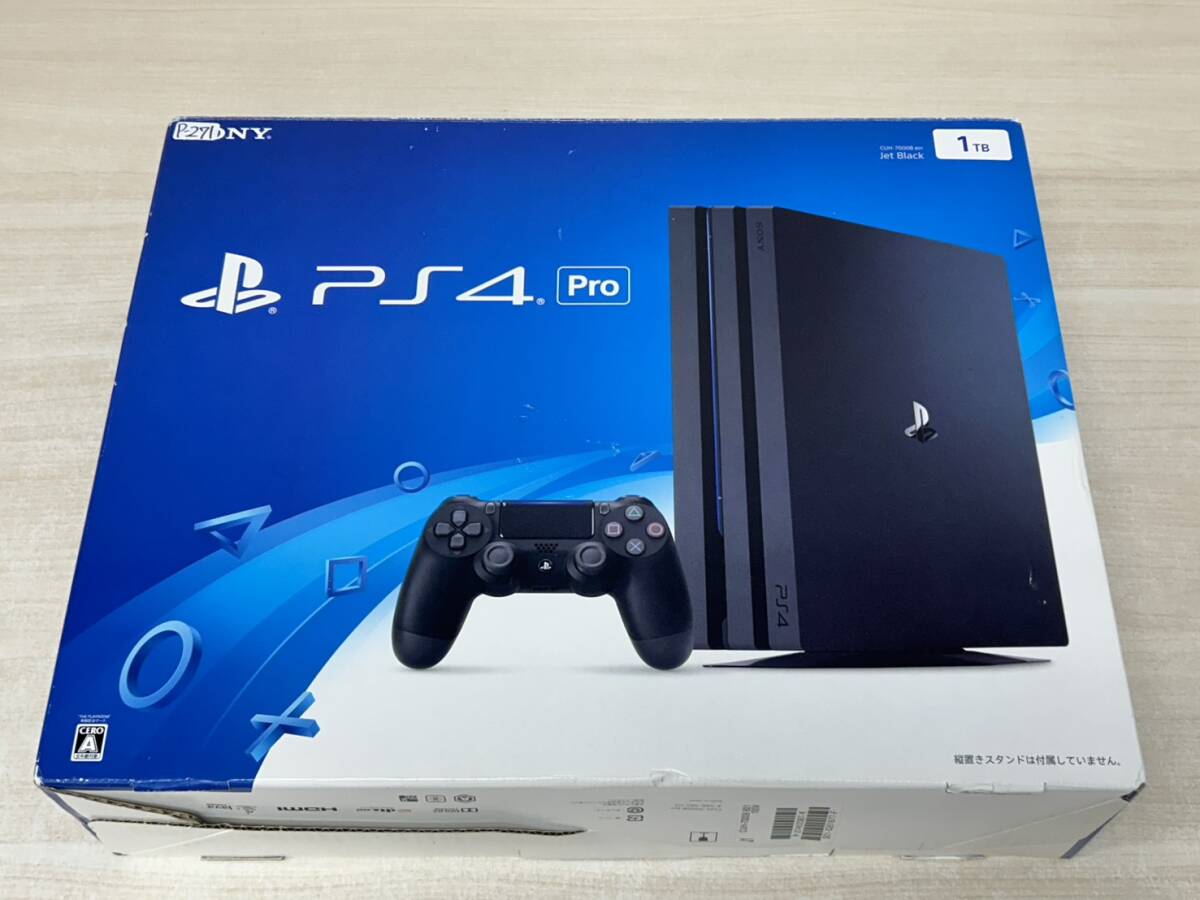 Sony PlayStation4 Pro プレイステーション4 プロ CUH-7000B 本体セット 動作確認済み P-271拍卖