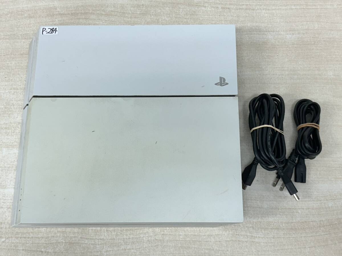 Sony PlayStation4 プレイステーション4 CUH-1100A 本体・ケーブル 動作確認済み P-284拍卖