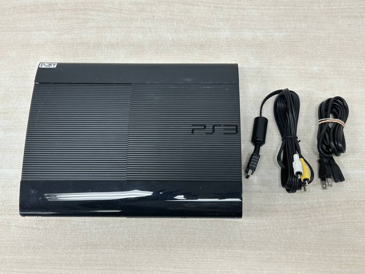 Sony PlayStation3 プレイステーション3 CECH-4000C 本体・ケーブル 動作確認済み P-287拍卖