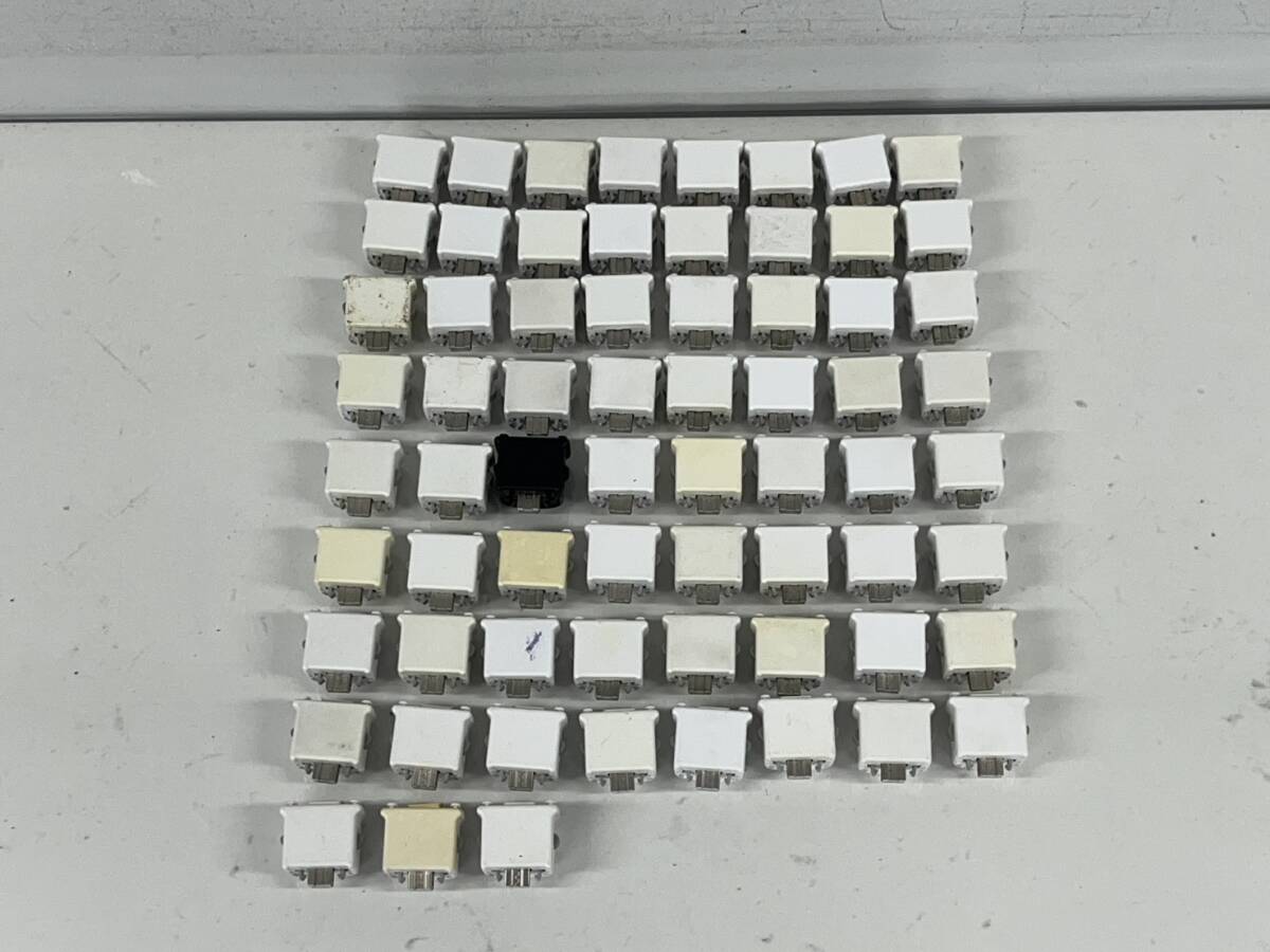 Nintendo Wiiモーションプラス ホワイト ブラック 67個 まとめ売り RVL-026 動作未確認 D-88拍卖