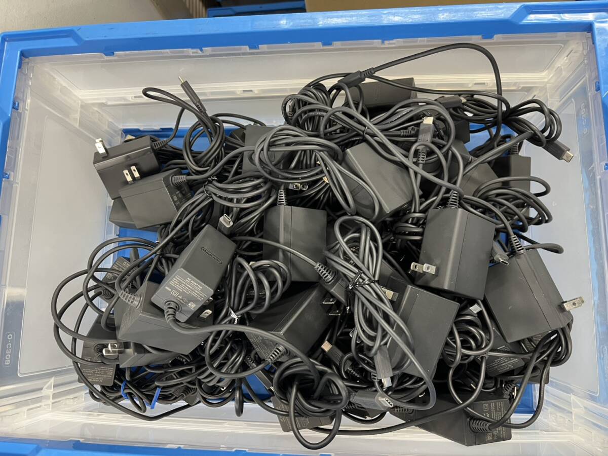Nintendo Switch ACアダプター 充電器 50個 まとめ売り HAC-002(JPN) 動作未確認 D-90拍卖
