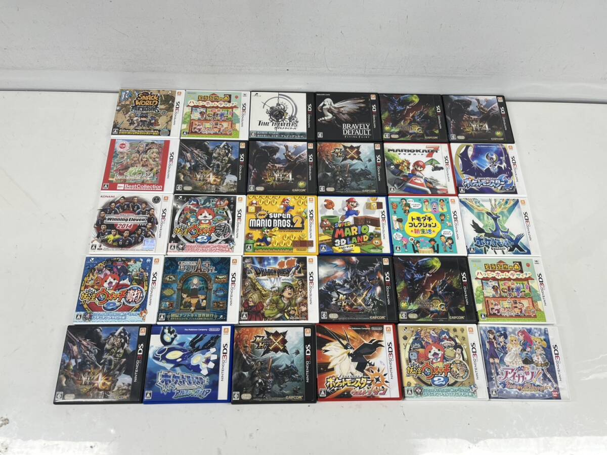 Nintendo 3Ds ゲームソフト 30本 まとめ売り D-96拍卖
