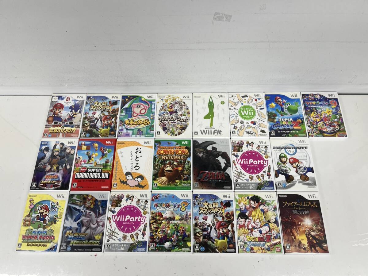 Nintendo Wii ゲームソフト 22本 取説あり まとめ売り D-103拍卖