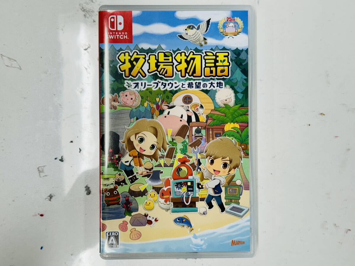 Nintendo Switch 牧場物語 オリーブタウンと希望の大地 動作確認済み ☆-143拍卖