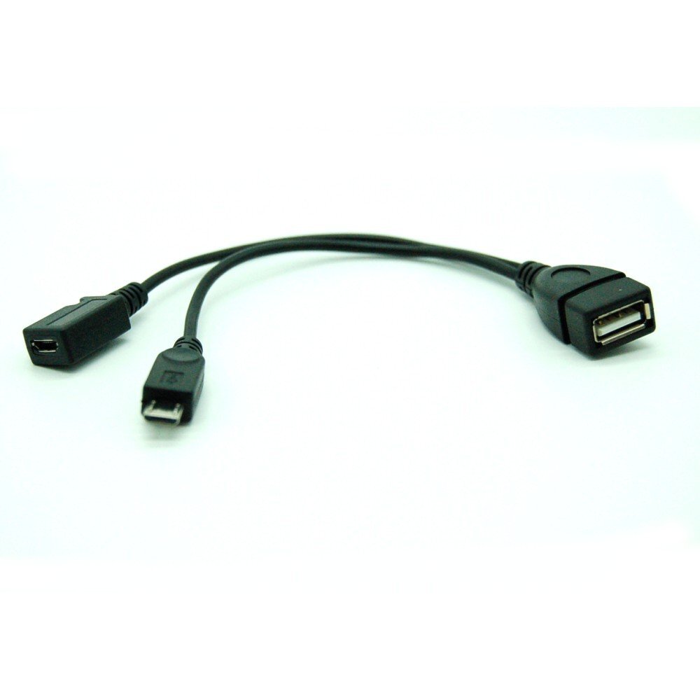 【vaps_2】OTGケーブル micro USB-USB A メス 19cm 送込拍卖