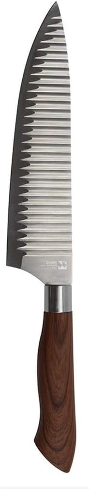 【vaps_2】マクロス ステンレス包丁 ウェ-バ MCK-129 三徳 万能 万能 食材 剥がれやすい 切れ味 波型 送込拍卖