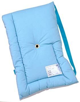 【vaps_7】カネカロン防災クッション《L》 《大人用 30x46cm》 《ブルー》 防災ずきん 防災頭巾送込 送込拍卖