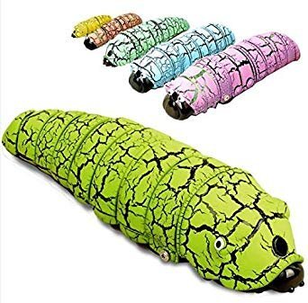 【vaps_4】腹ペコ 芋虫ラジコン カラーランダム いもむし イモムシ 昆虫ラジコン 専用リモコン付属 送込拍卖