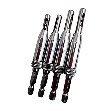 【vaps_7】コアドリル ビット セット《4個セット》 ドライバーキット07 蝶番 下開け 電動ドライバー ドライバービット 送込拍卖