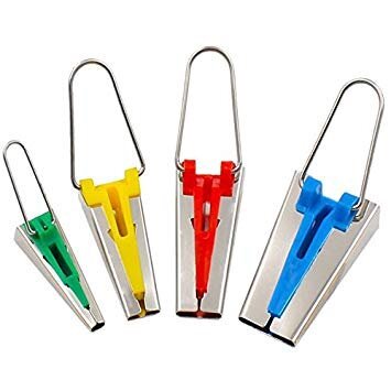 【vaps_2】バイアステープメーカー 家庭用ミシン アタッチメント 4サイズセット 送込拍卖