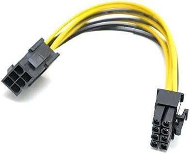 【vaps_7】6ピンメス - 8ピンオス GPU電源アダプターケーブル 変換ケーブル PCI-E グラフィックボード 送込拍卖
